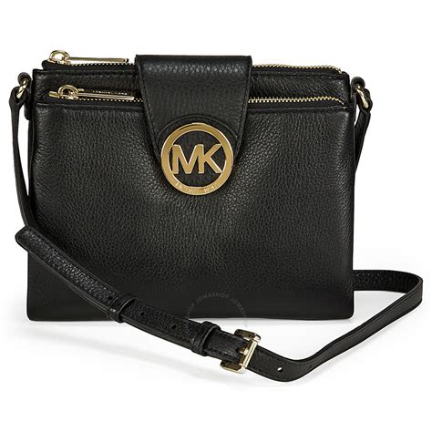 black michael kors purse|michael kors black purse crossbody.